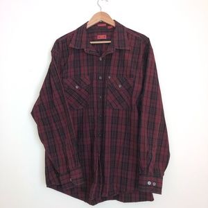 Izod plaid shirt